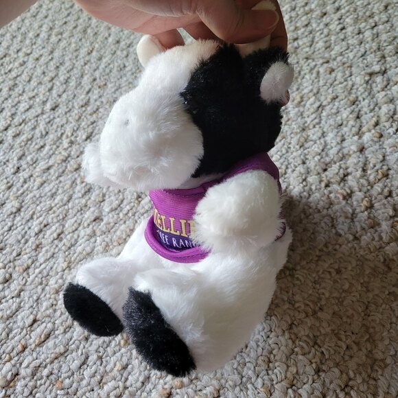 NEW Nellie's Soft Fuzzy Black And White Cow Stuffed Animal Plushie Toy - Picture 5 of 10